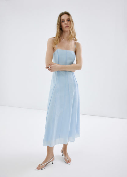 A-line lyocell dress
