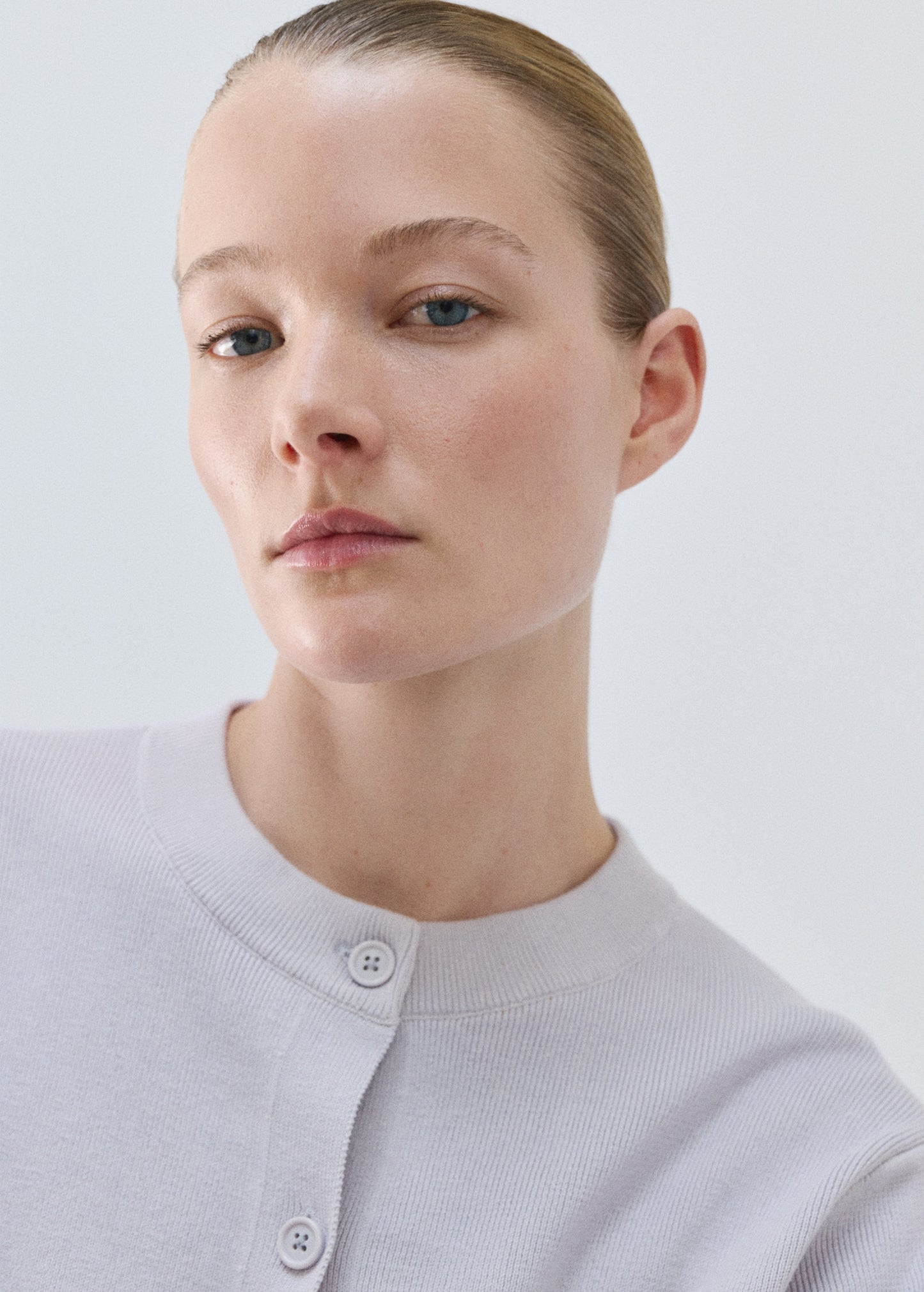 100% cotton gradient cardigan