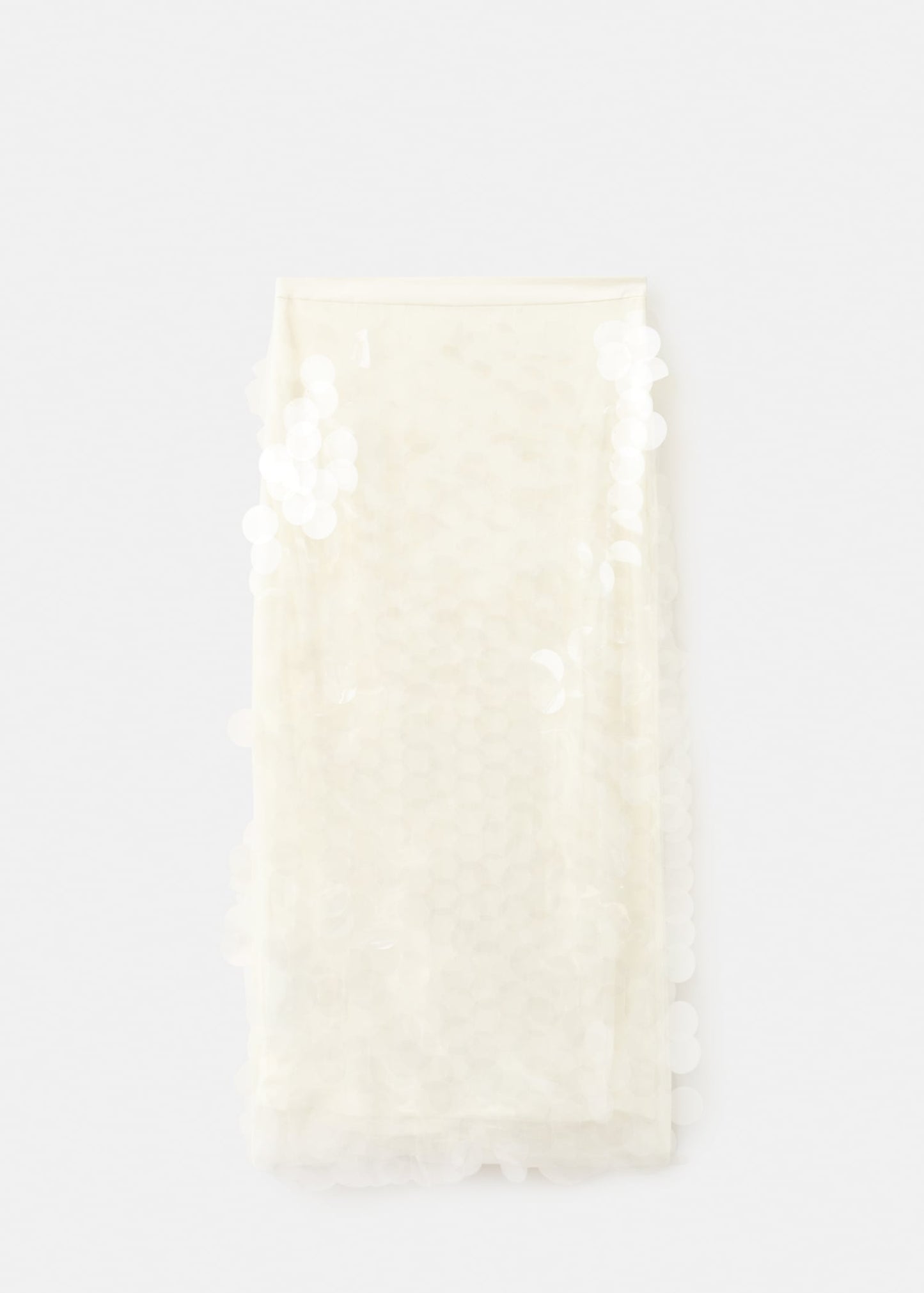 Sequin midi skirt