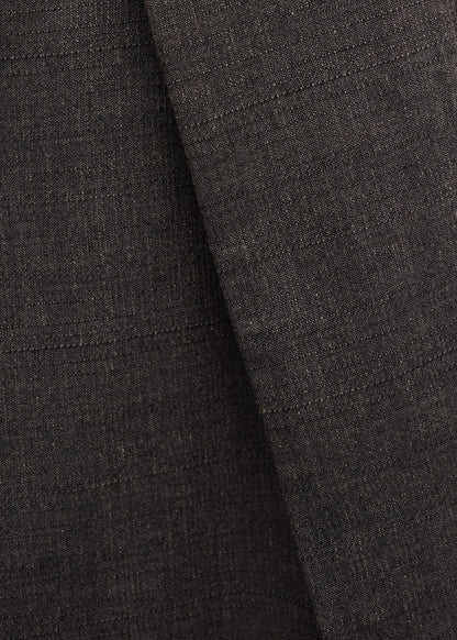 Pleated trousers with belt