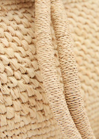 Natural fibre tote bag