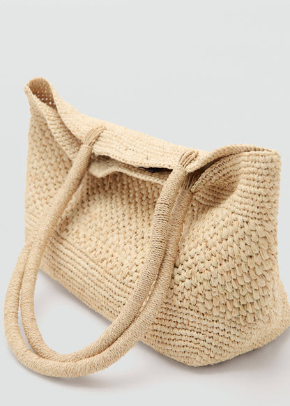 Natural fibre tote bag