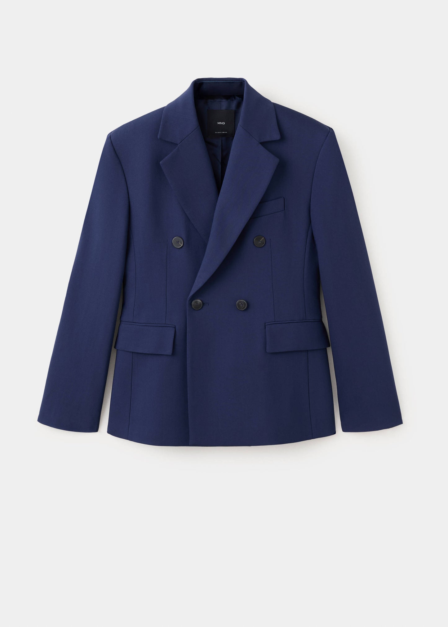 Double-breasted suit jacket