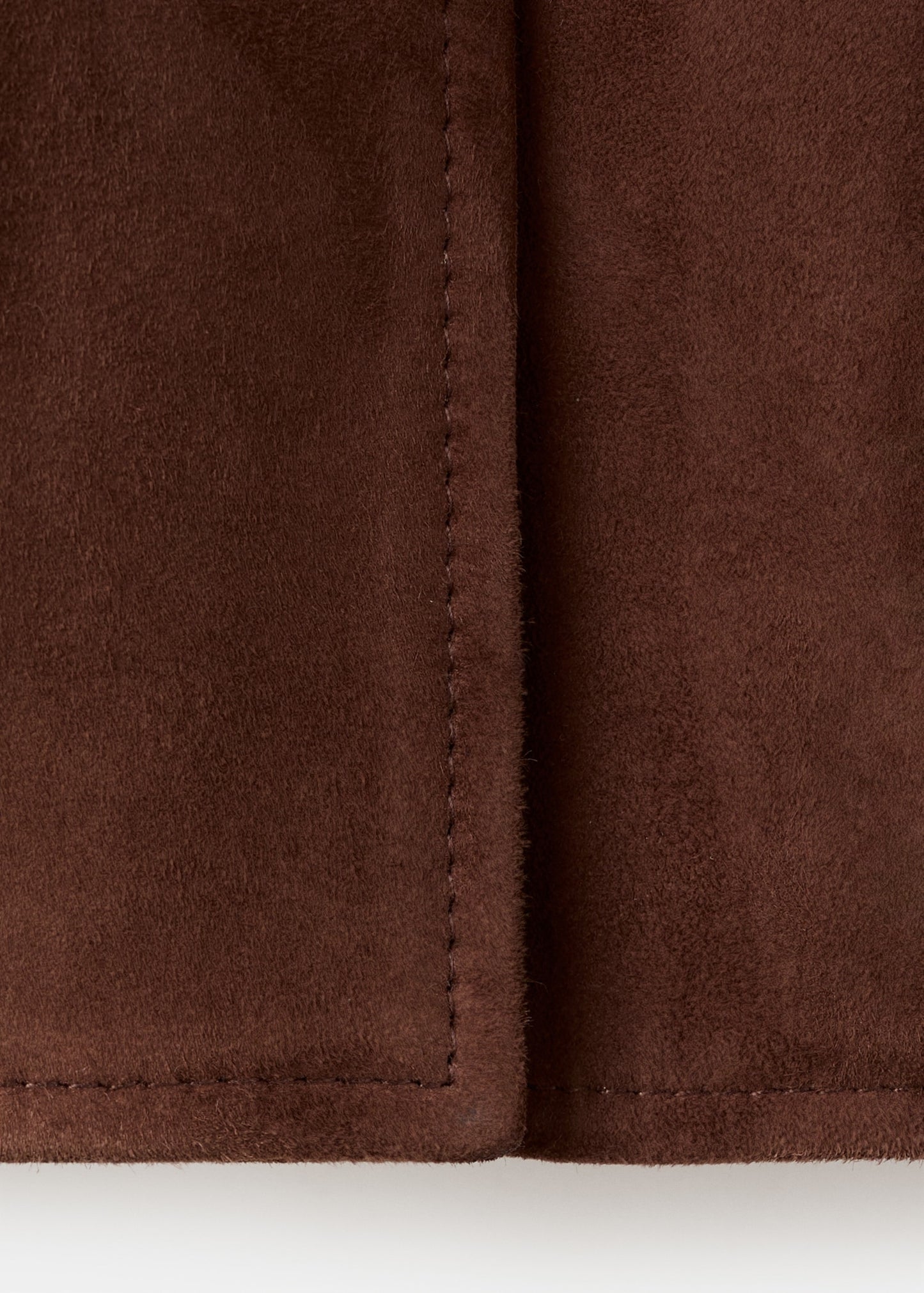 Suede jacket with buttons