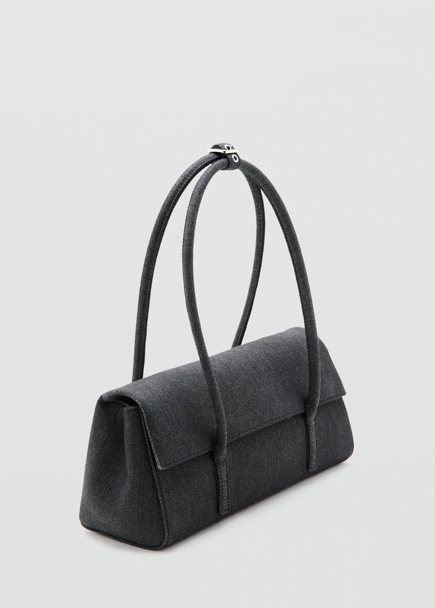 Denim shoulder bag