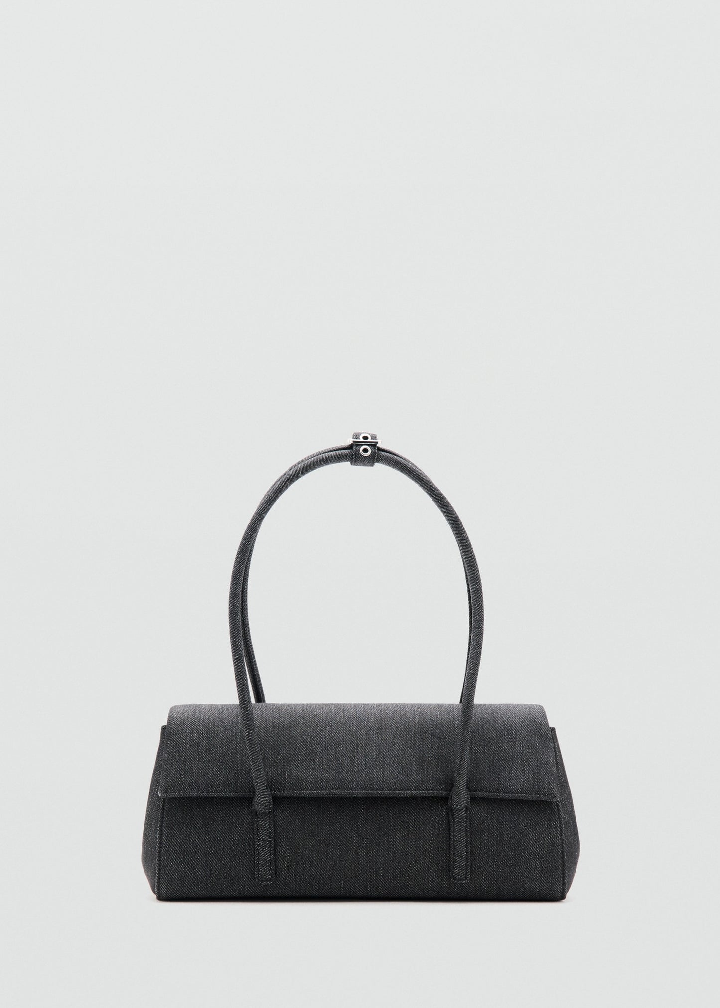 Denim shoulder bag