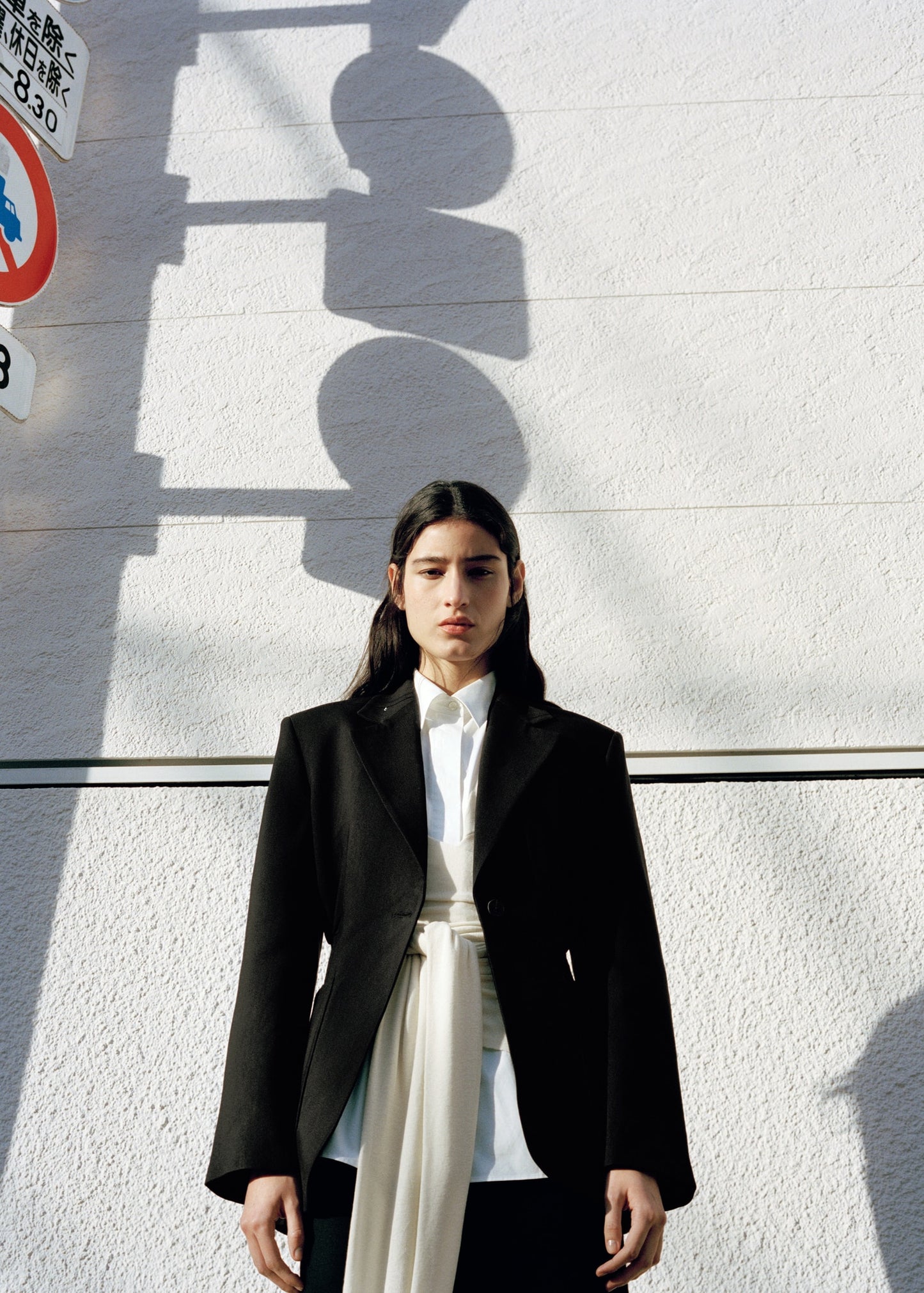 Fitted lyocell jacket