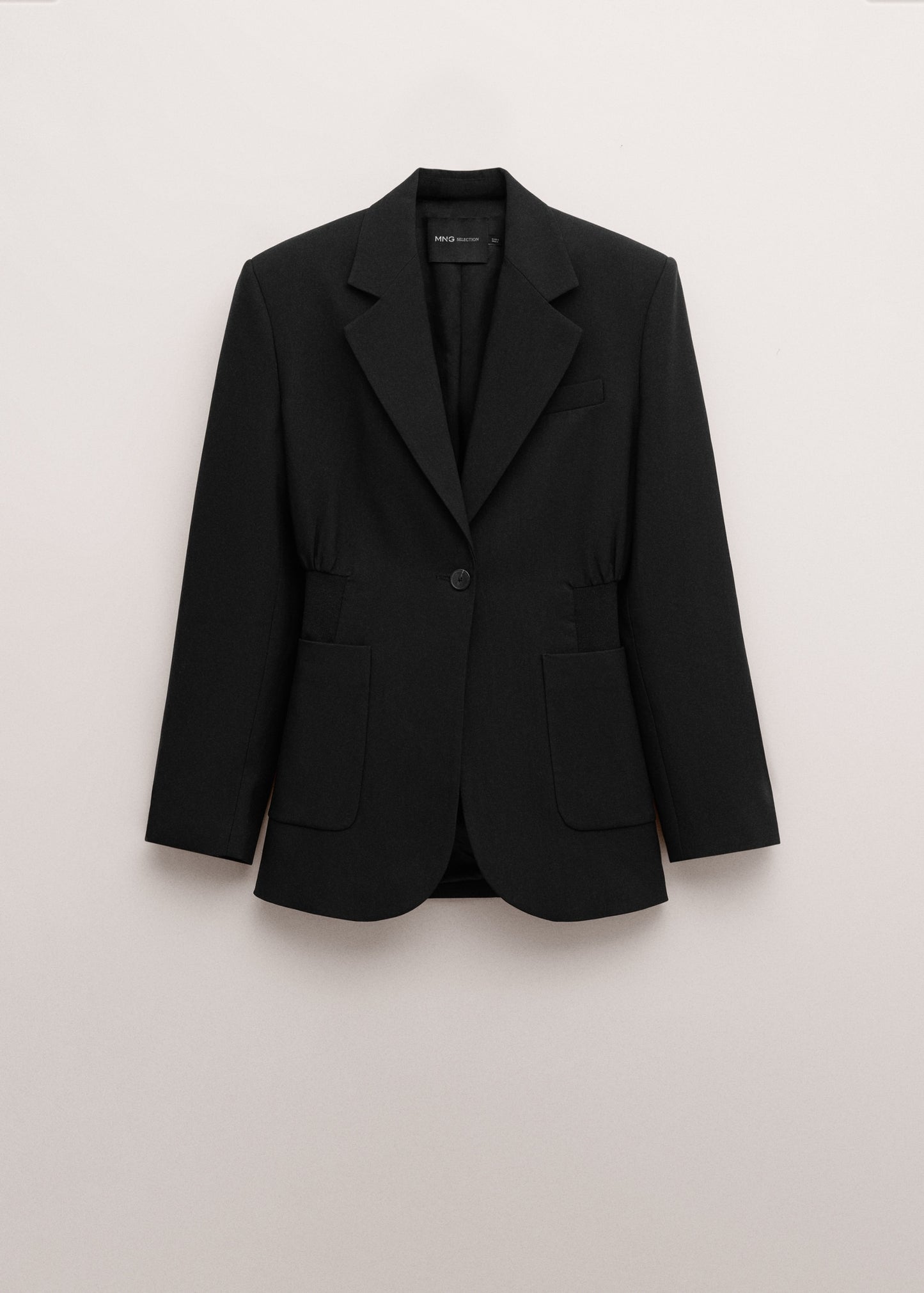 Fitted lyocell jacket