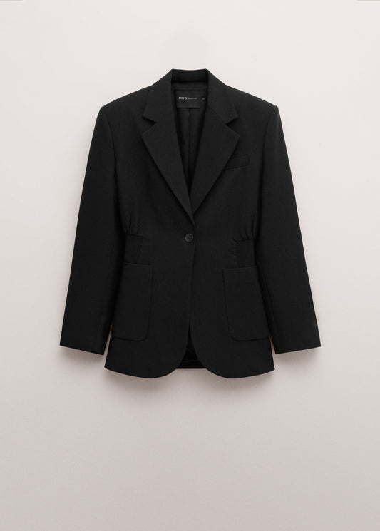 Fitted lyocell jacket
