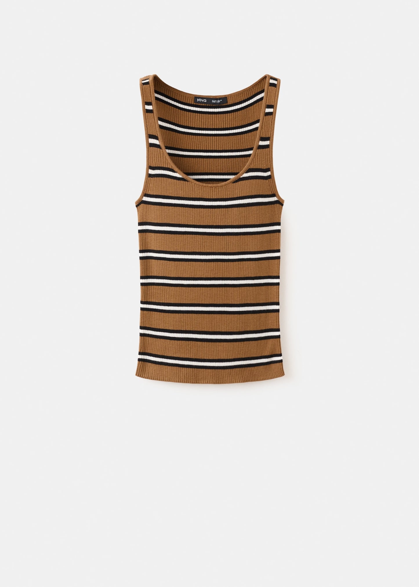 Striped knit top