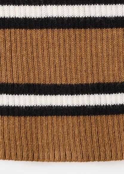 Striped knit top