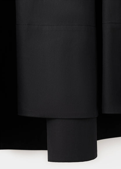 A-line skirt with seams
