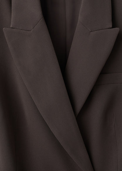 Blazer-style dress with belt