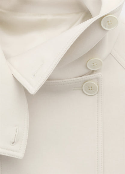 Funnel neck parka with pockets
