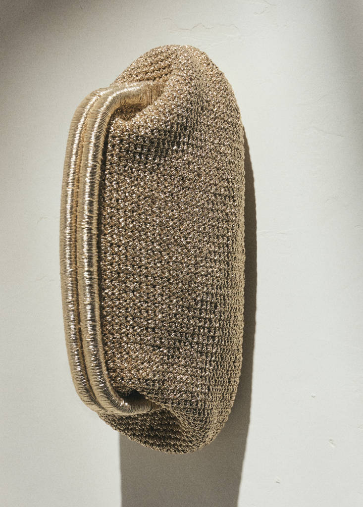 Crystal clutch bag