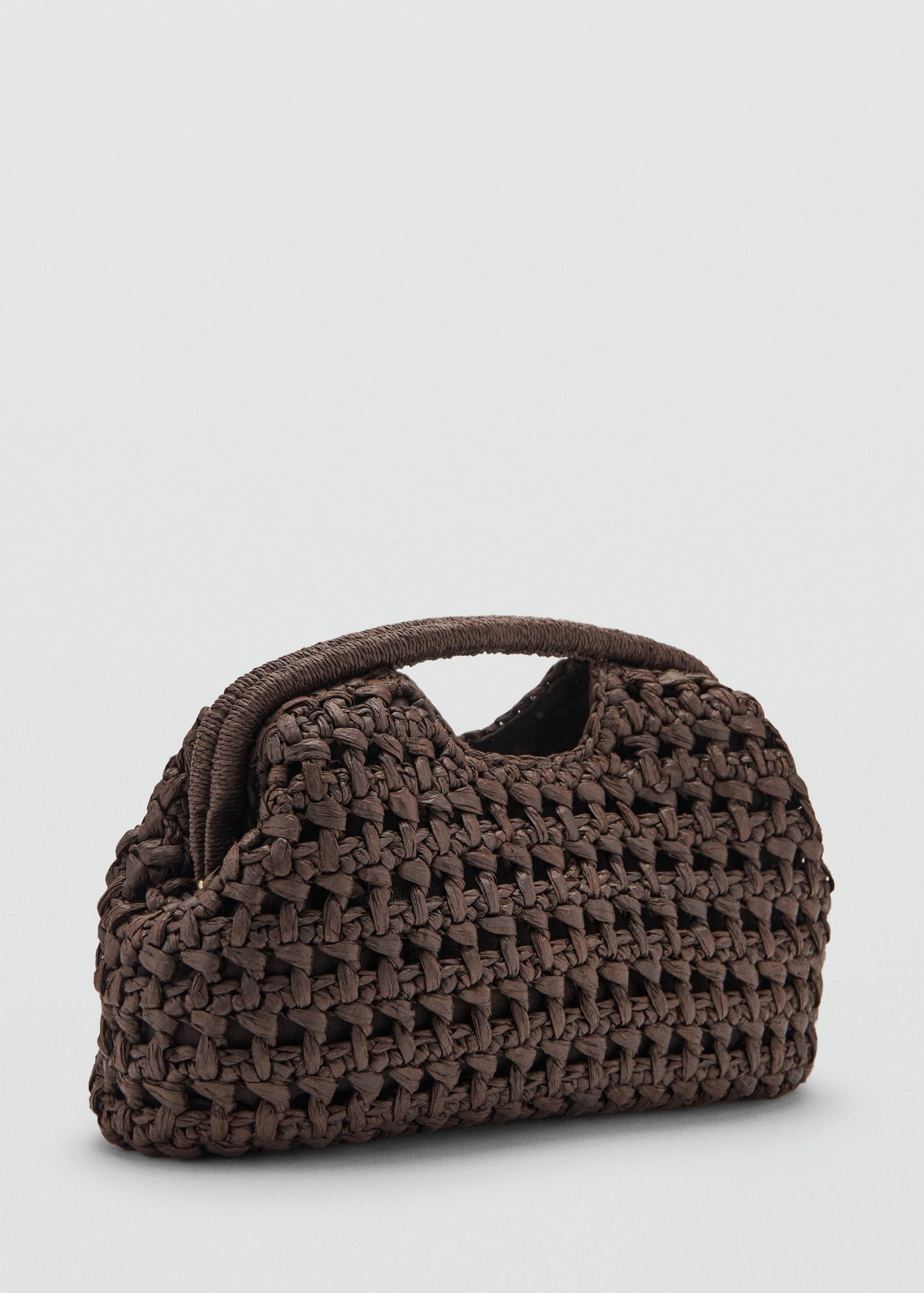 Natural fibre handbag