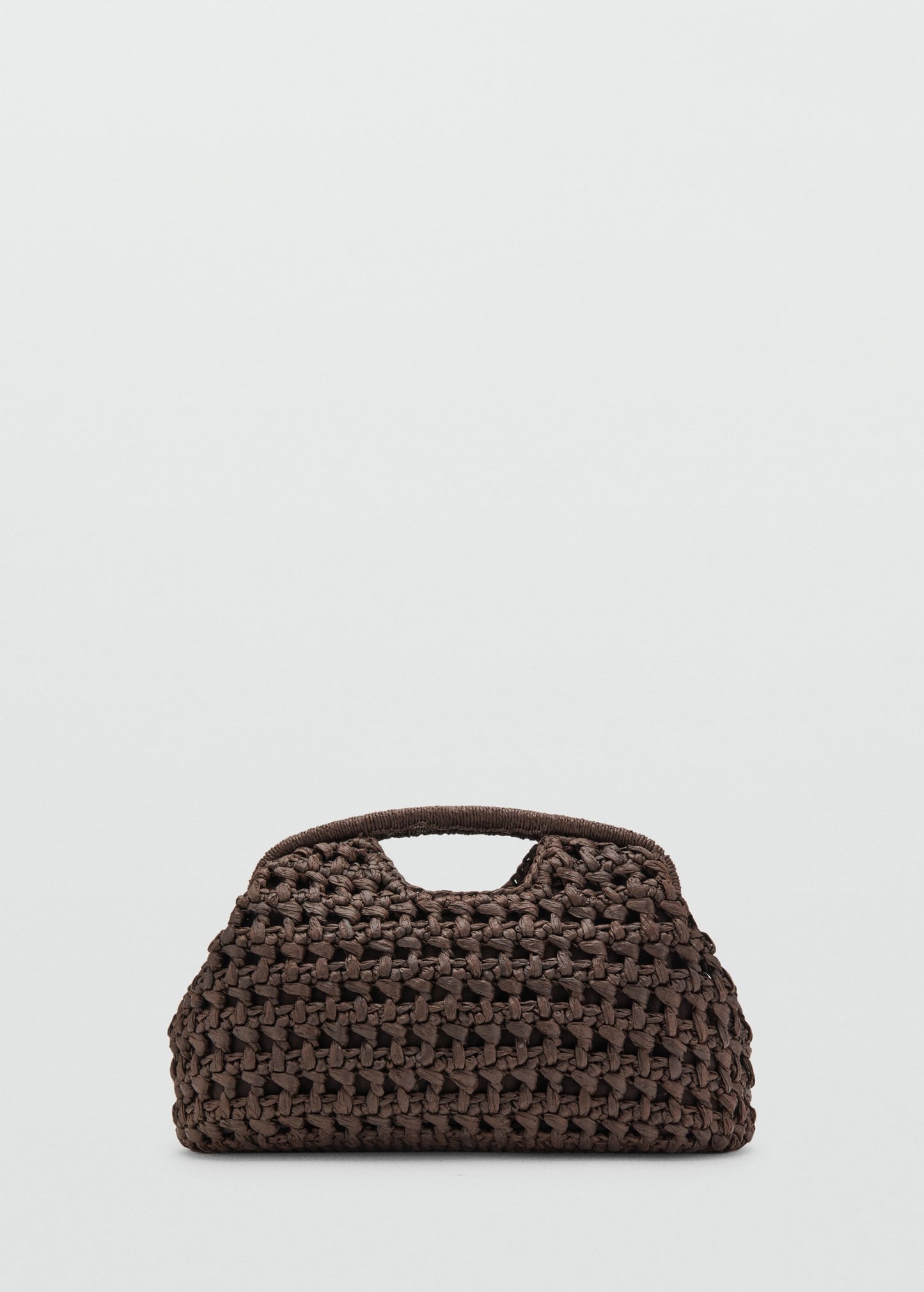 Natural fibre handbag
