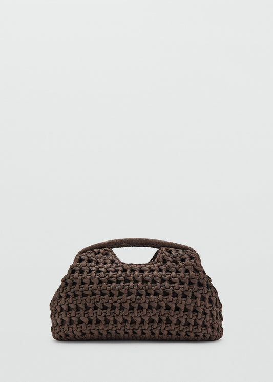 Natural fibre handbag