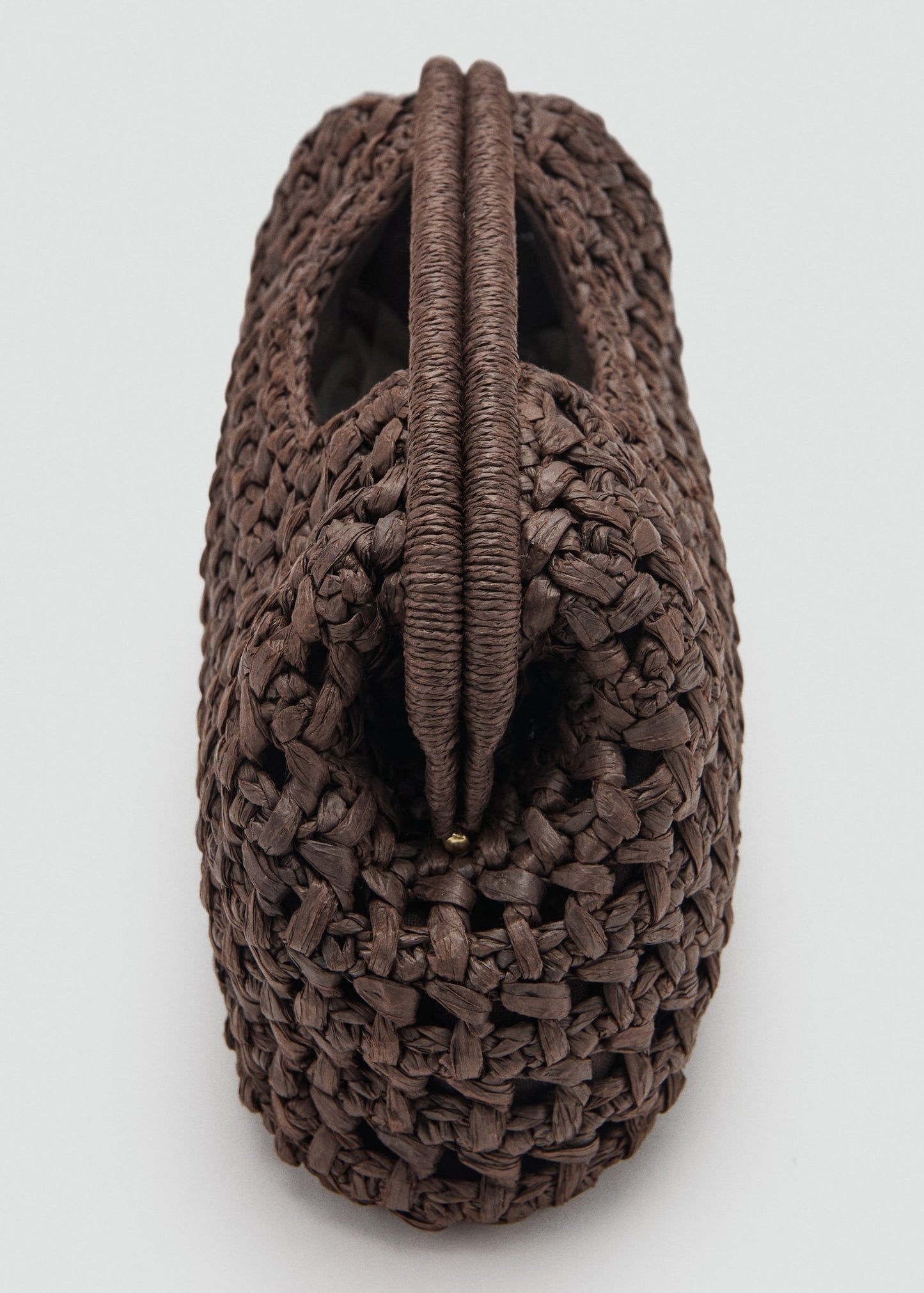 Natural fibre handbag