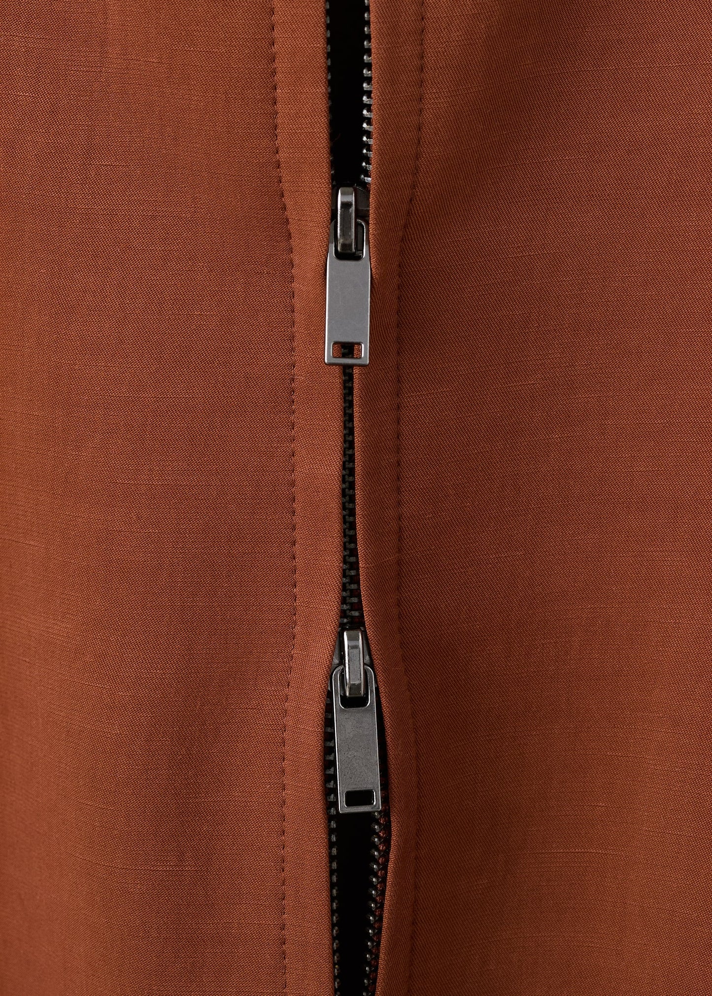 Linen-blend jacket with pockets
