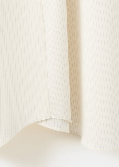 Flared midi-skirt