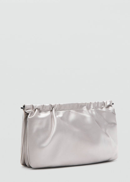 Satin handbag