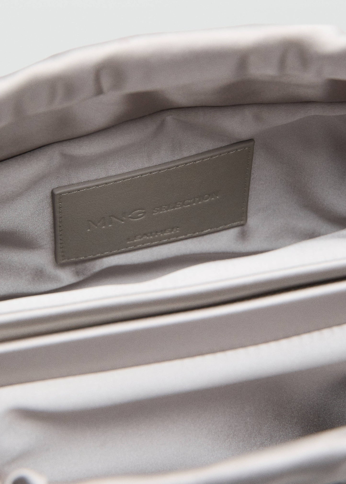 Satin handbag