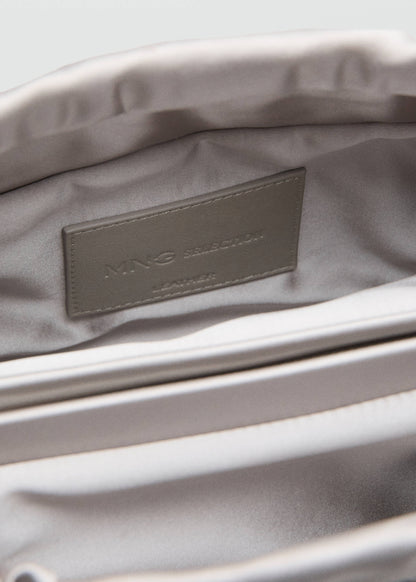 Satin handbag