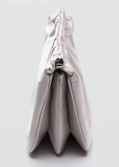 Satin handbag