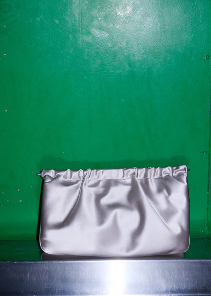 Satin handbag