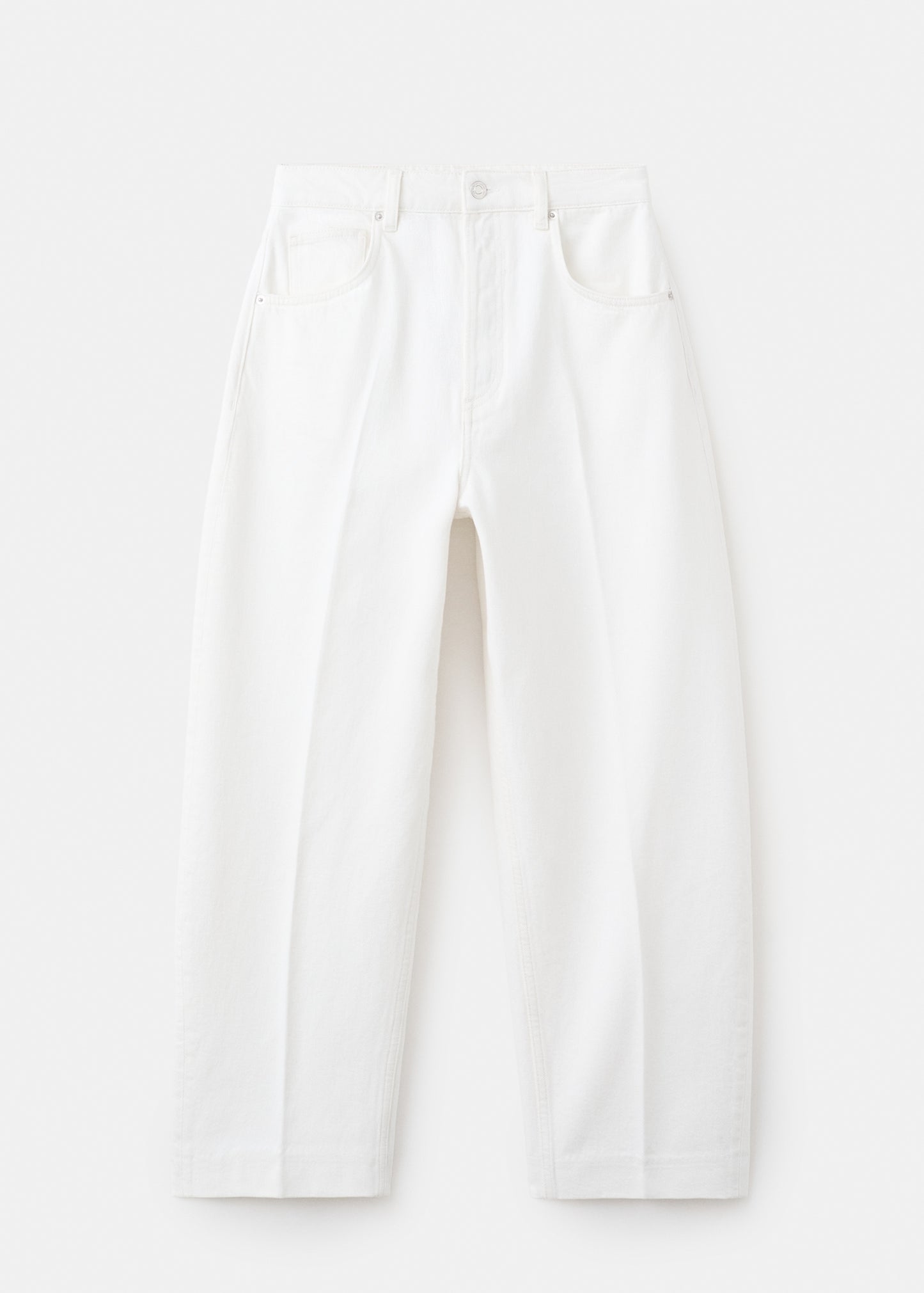 High-rise balloon jeans