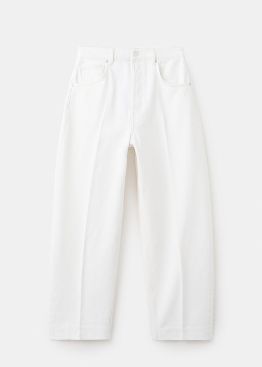 High-rise balloon jeans