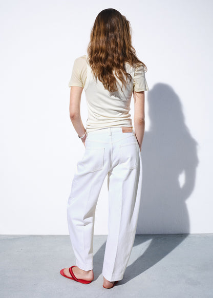 High-rise balloon jeans