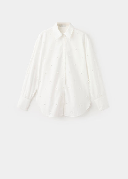 Lyocell pearl blouse