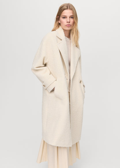 Lapels bouclé coat