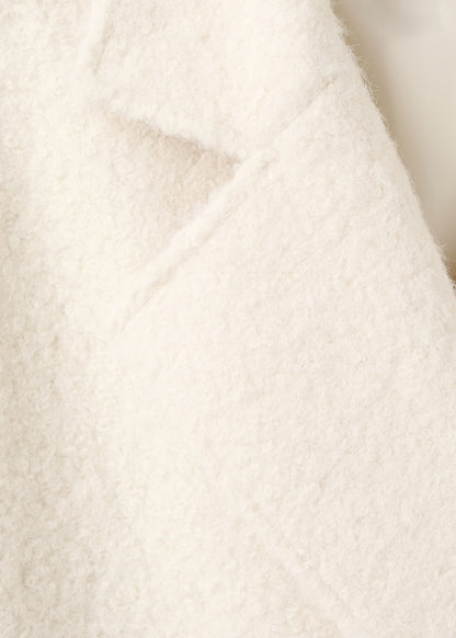 Lapels bouclé coat