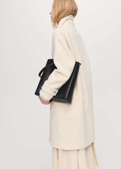 Lapels bouclé coat