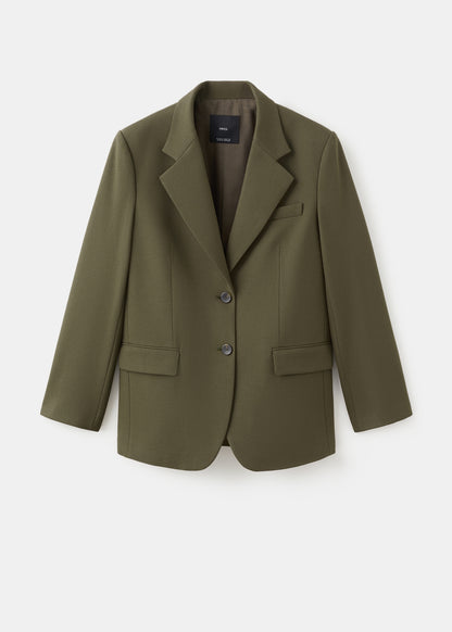 Double-breasted suit jacket