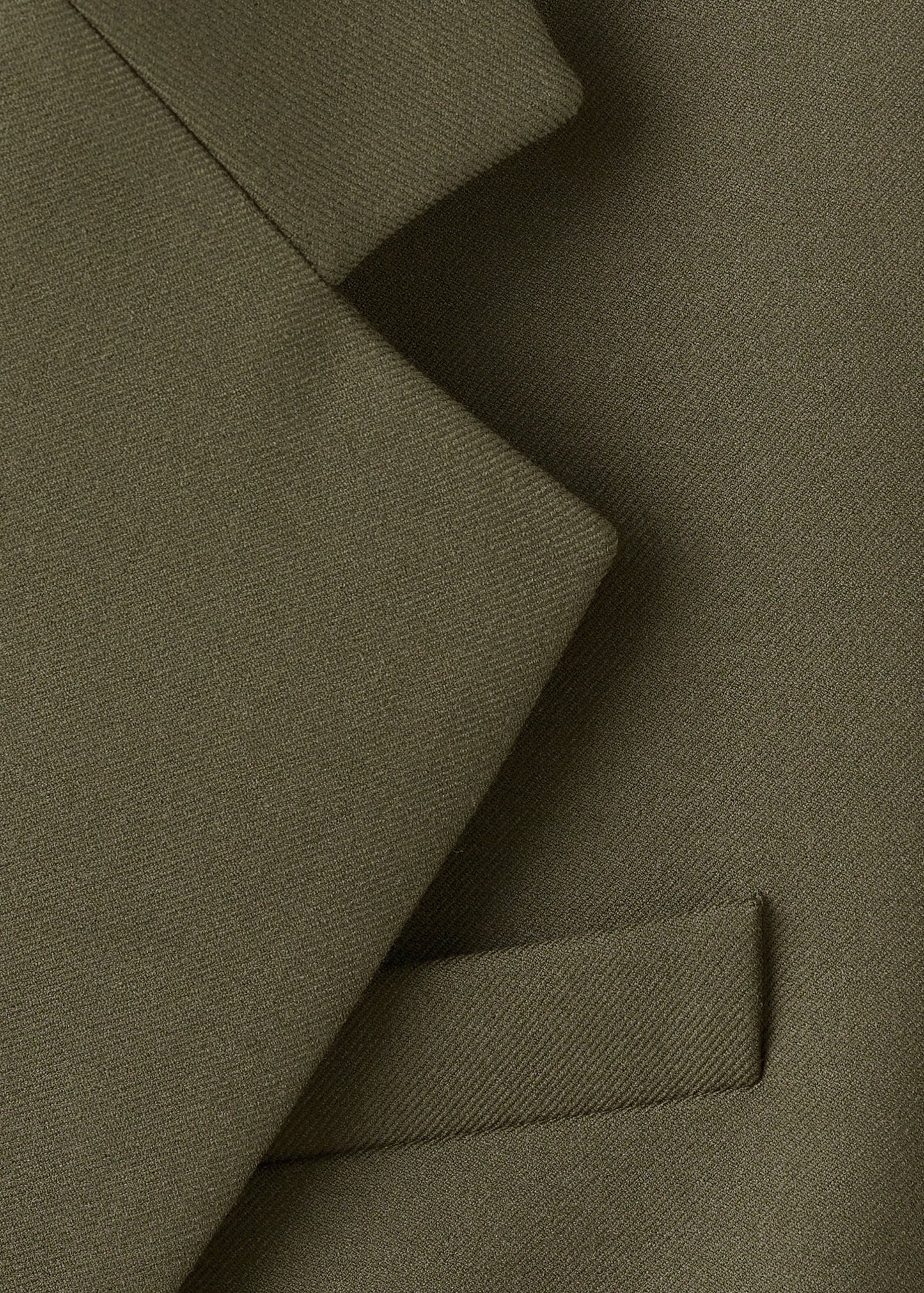 Double-breasted suit jacket