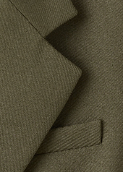 Double-breasted suit jacket