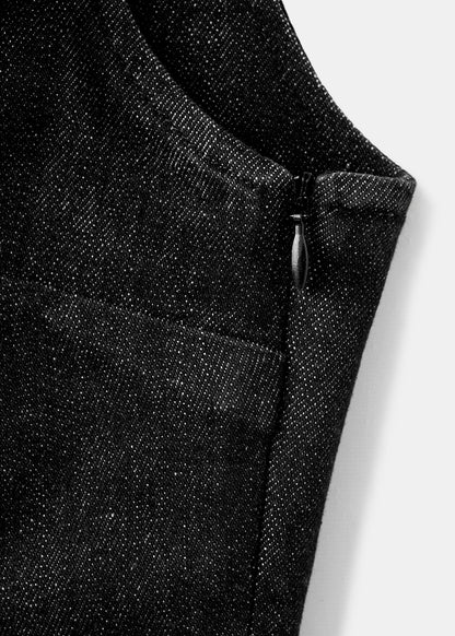 Fitted denim body
