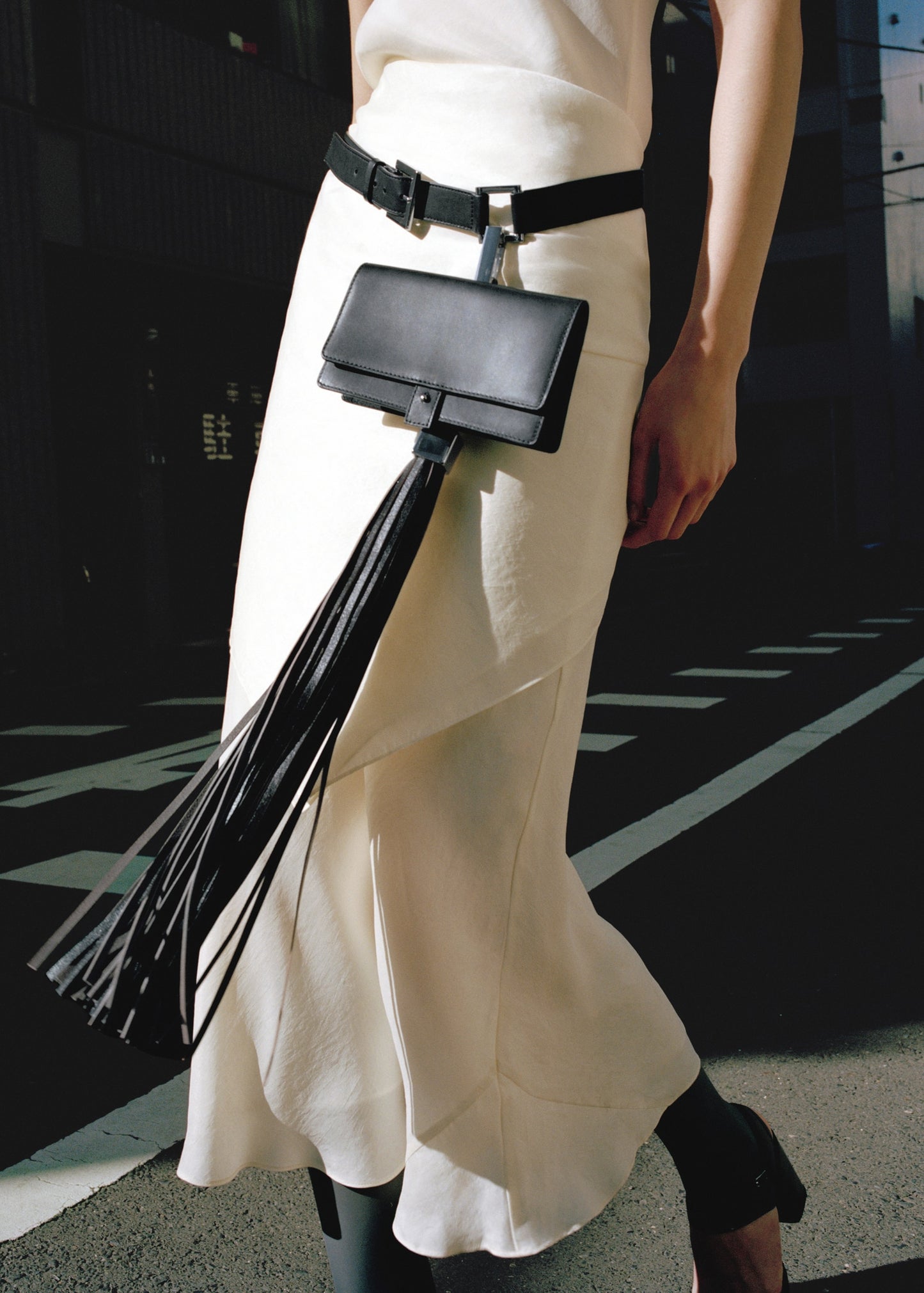 100% leather belt with removable coin purse