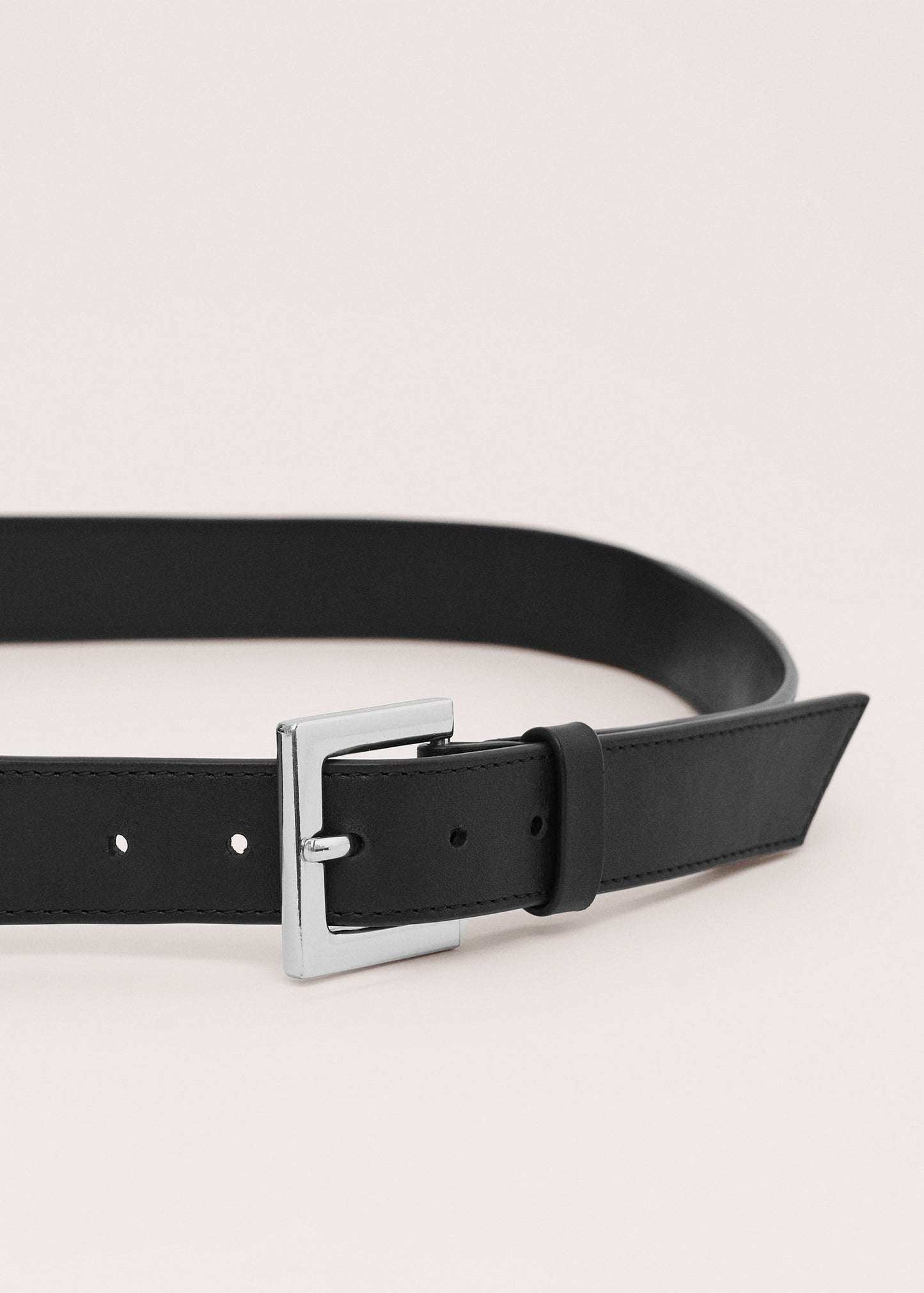 100% leather belt with removable coin purse