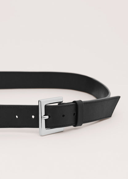 100% leather belt with removable coin purse