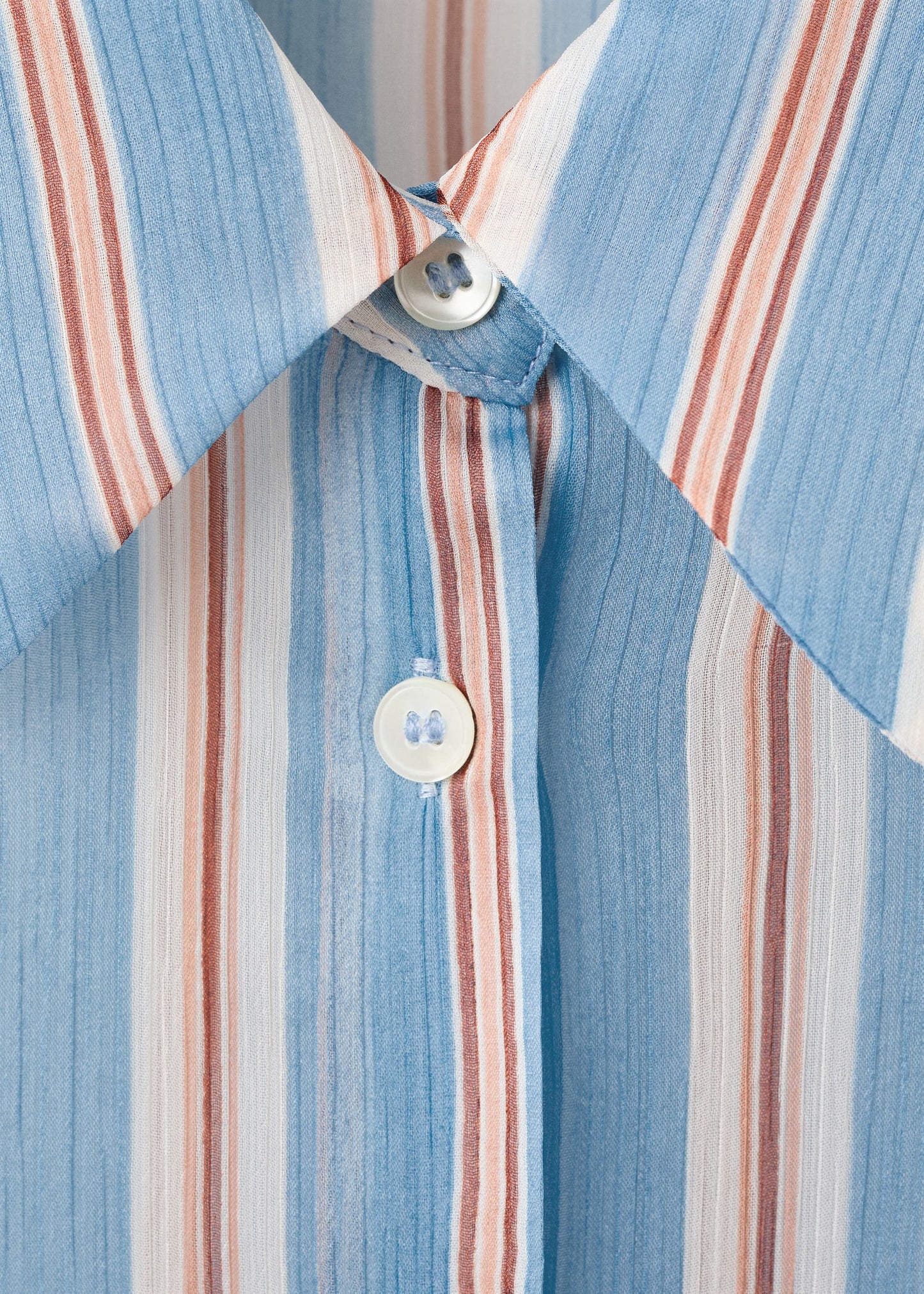 Striped handkerchief shirt