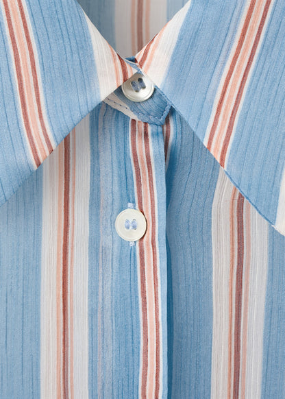 Striped handkerchief shirt