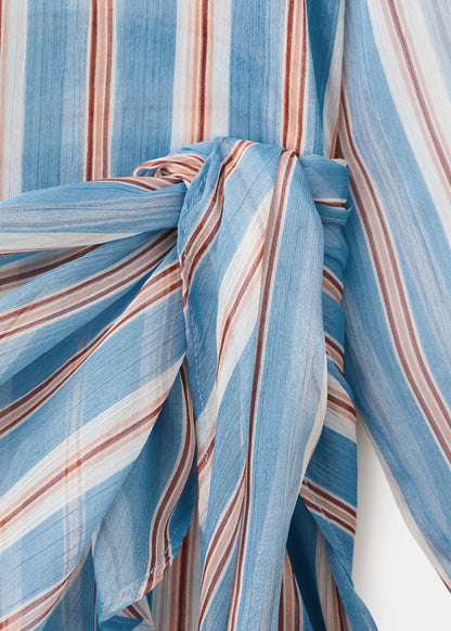 Striped handkerchief shirt