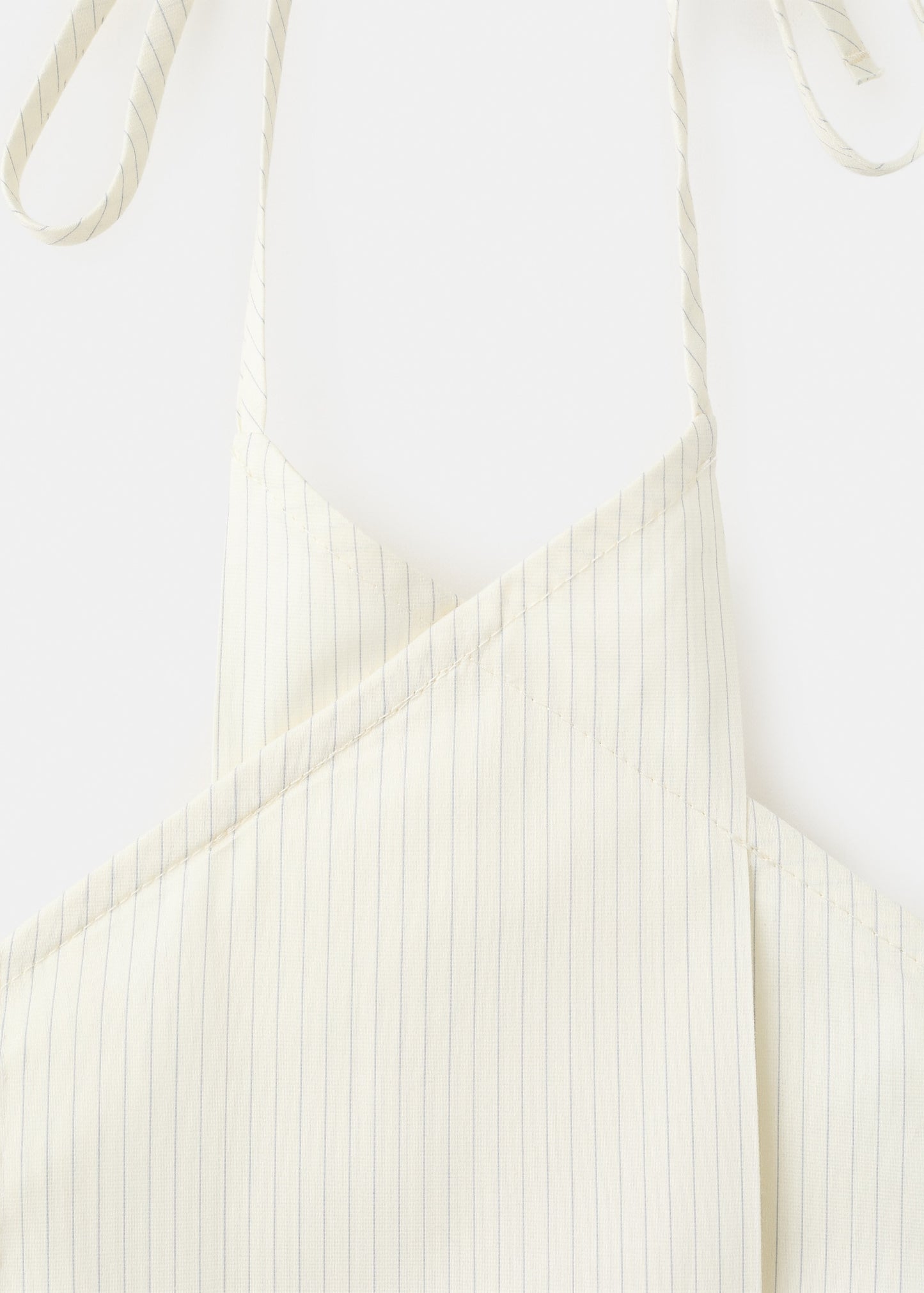 Striped halter neck top