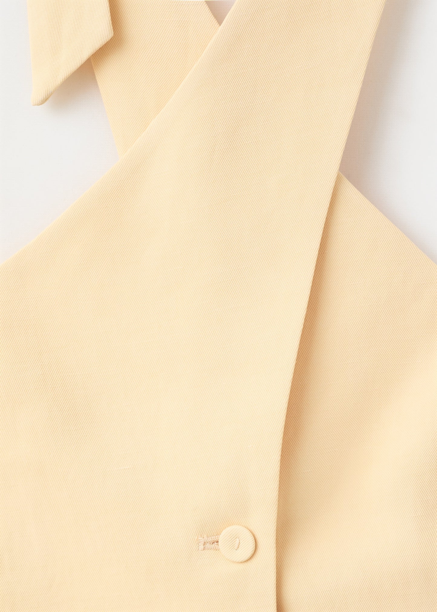 Linen buttoned top