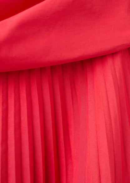 Combined strapless dress